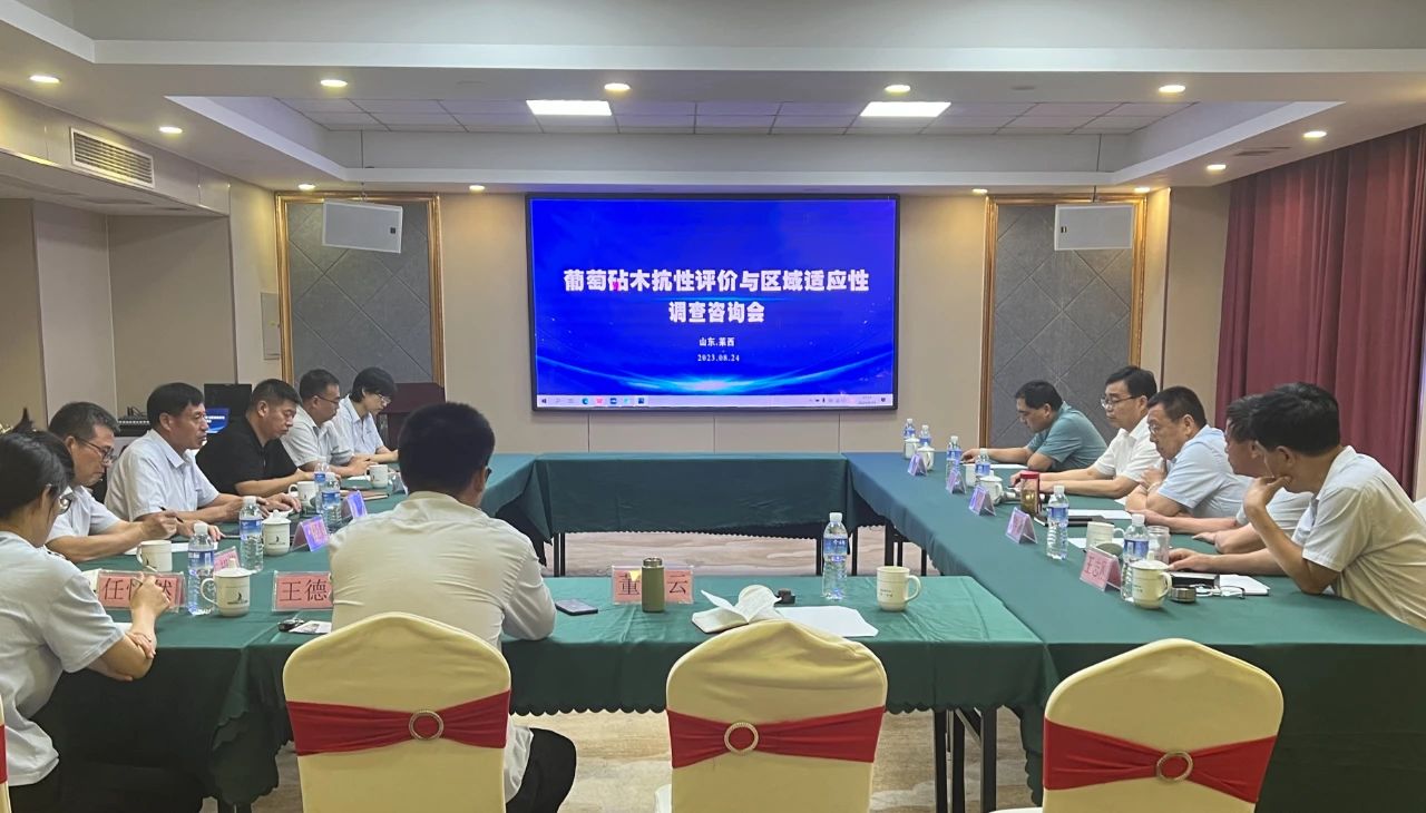 “砧木抗性評價與區(qū)域適應(yīng)性調(diào)查咨詢會”成功召開(圖1)
